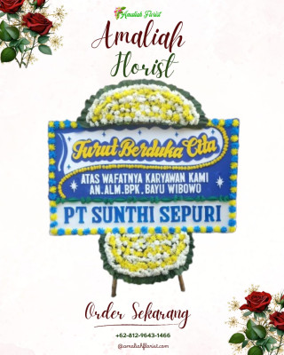 Papan Bunga Duka di Jelupang